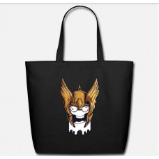 Ghost Black Eco-Friendly Tote Bag