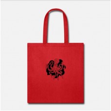 Inktapus Red Tote Bag