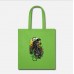 Panther Lime Green Tote Bag