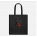 Samurai Black Tote Bag