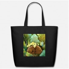 Bear Black Eco-Friendly Tote Bag