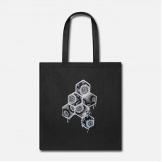 Buzzz Black Tote Bag