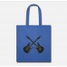 Guitars Royal Blue Tote Bag